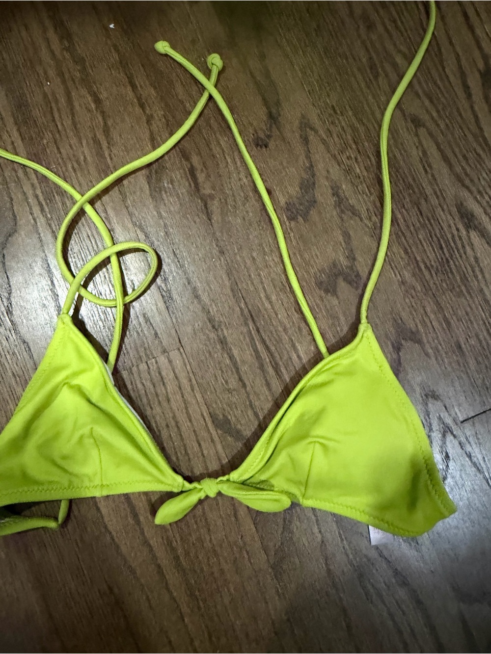 Bundle of 2- Victoria's Secret Yellow & Light green Bikini Top size S & XS